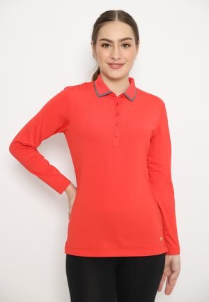Jack Nicklaus Irene Premium Solid Polo Silver Lake