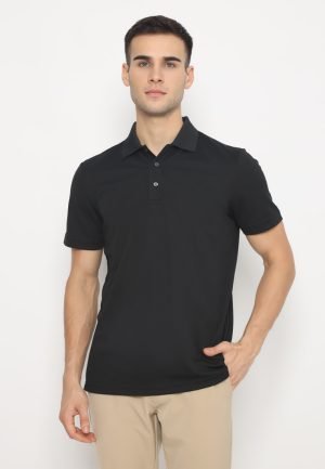 Jack Nicklaus Inzaghi Premium Solid Polo Caviar