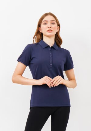 Jack Nicklaus Naples Premium Solid Polo Classic Navy