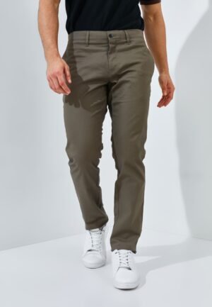 Jack Nicklaus Thunderbird Celana Panjang Pria Slim Fit Olive