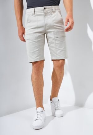 Jack Nicklaus Leo Celana Pendek Pria Regular Fit Light Grey