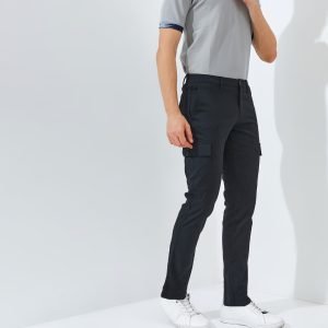 Jack Nicklaus Jaguar Celana Panjang Pria Slim Fit Black