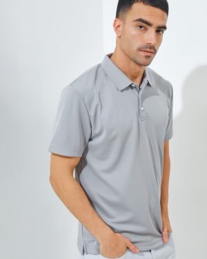 Jack Nicklaus Dorsett Premium Big Bear Polo Grey Blast