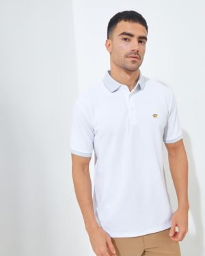 Jack Nicklaus Xander Polo Shirt Pria Regular Fit Putih