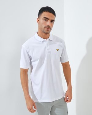 Jack Nicklaus Luther Polo Shirt Pria Regular Fit Putih