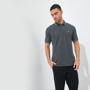 Jack Nicklaus Hubert Polo Shirt Pria Regular Fit Dark Grey