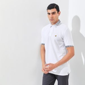 Jack Ben Polo Shirt Pria Regular Fit White