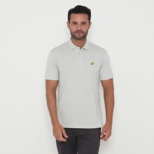 Jack Nicklaus Cruz Polo Shirt Pria Regular Fit Light Grey
