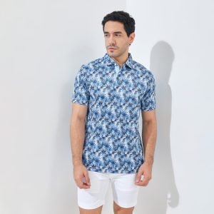Jack Nicklaus Pulitzer Premium Abstract Print Polo Classic Navy