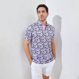 Jack Nicklaus Pulitzer Premium Abstract Print Polo Sunset