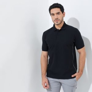 Jack Nicklaus Oracle Polo Shirt Pria Regular Fit Black