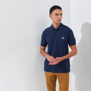 Jack Nicklaus Corbin Polo Shirt Pria Regular Fit Navy