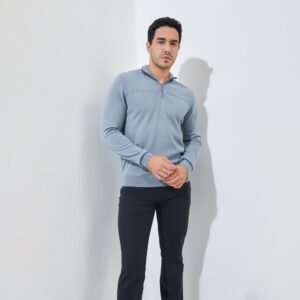 Jack Nicklaus Regent Premium Sweater Regular Fit Grey Blast