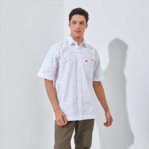 Jack Nicklaus Nikola Kemeja Pria Lengan Pendek Regular Fit White