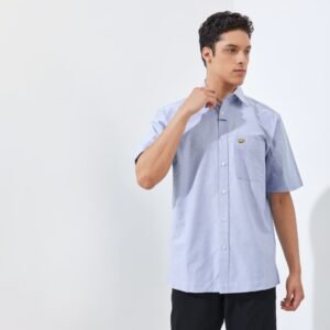 Jack Nicklaus Nikola Kemeja Pria Lengan Pendek Regular Fit Light Blue