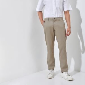 Jack Nicklaus Osborne Celana Panjang Pria Slim Fit Camel